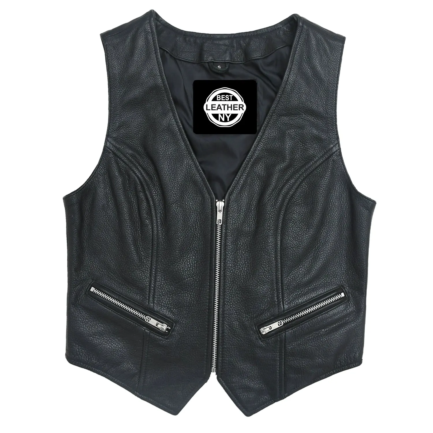 Maverick Women's Motorcycle Leather Vest