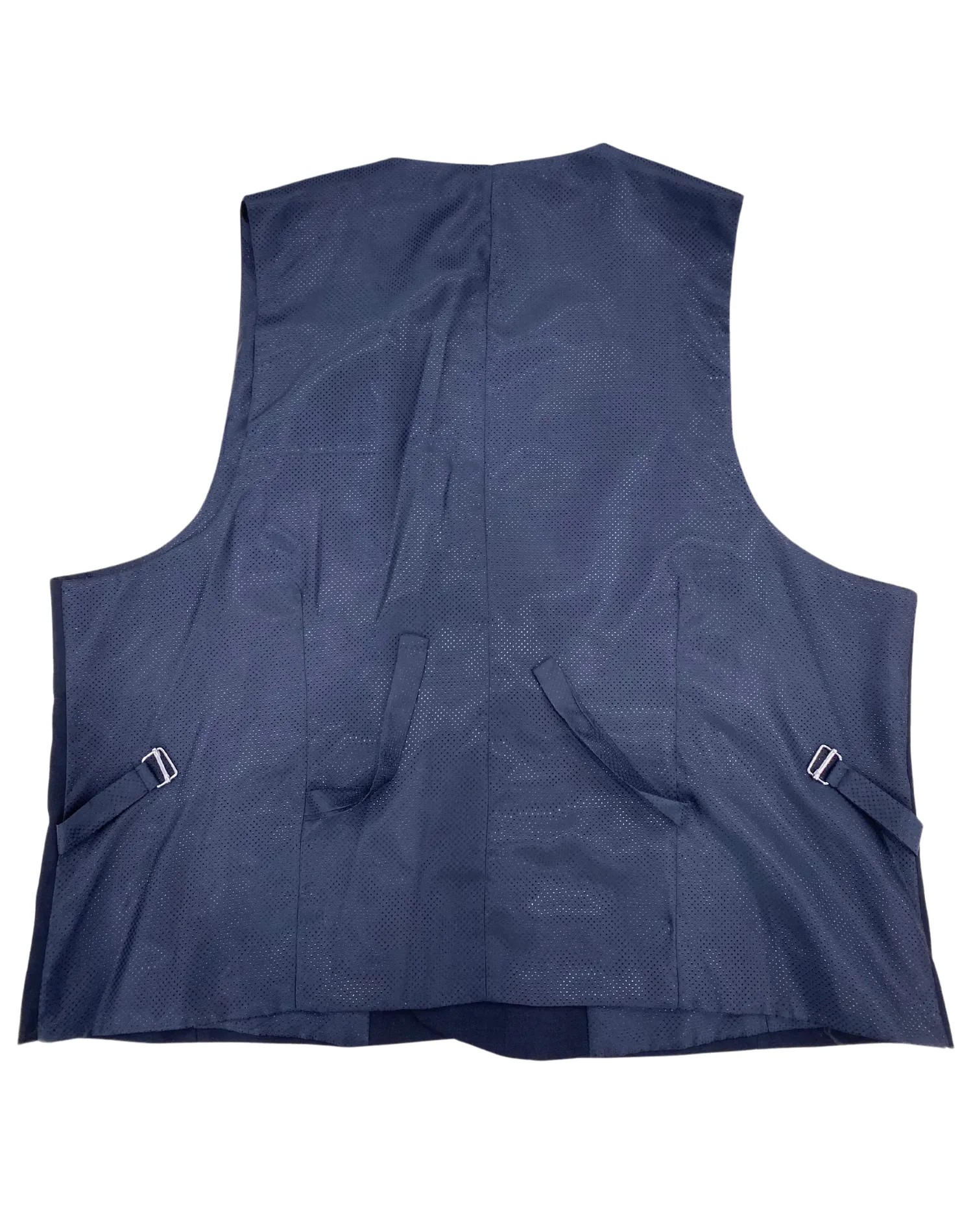 Mazari Double Breast Performance Stretch Vest - Black