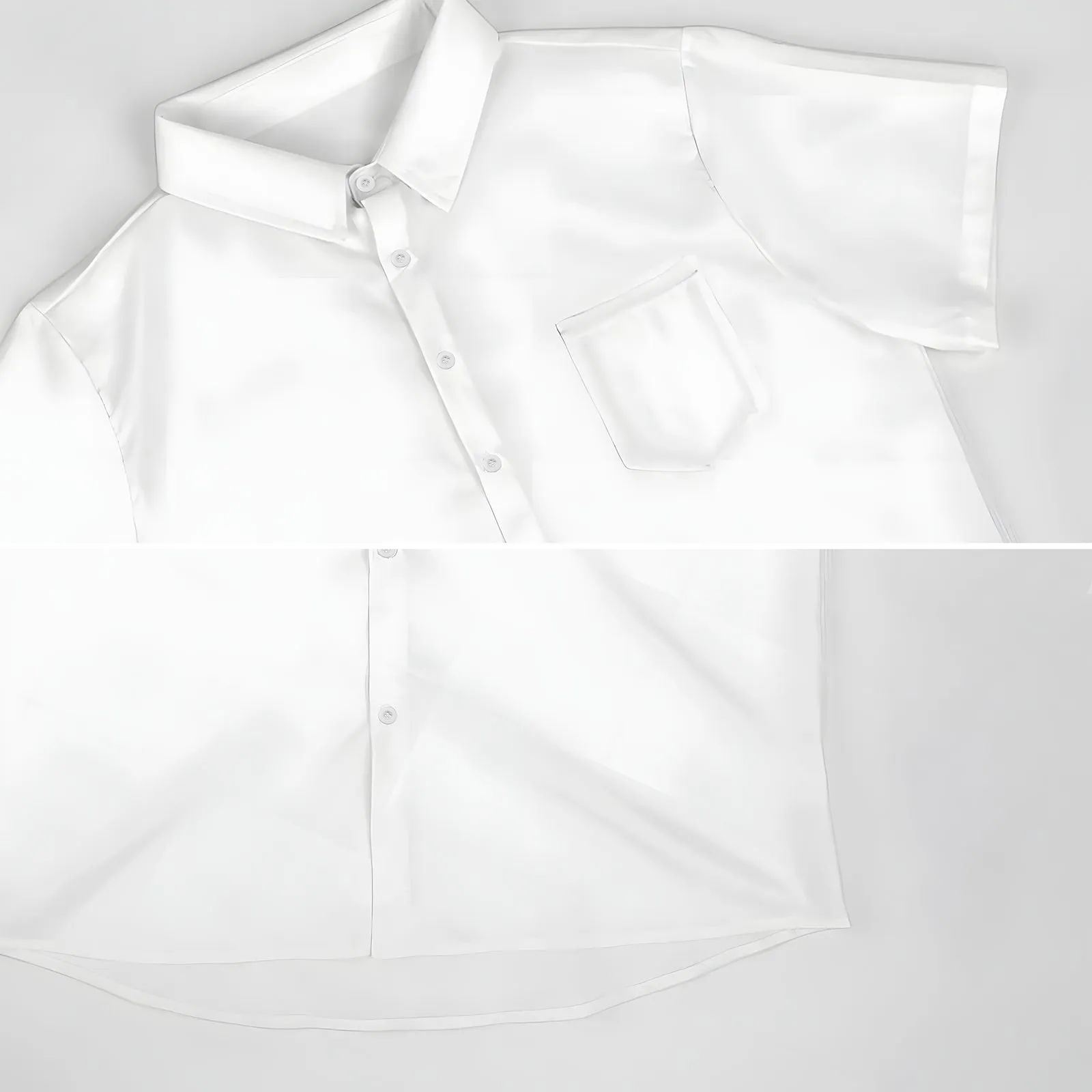 Men's Baseball Elements Casual Short Sleeve Shirt 2403000840