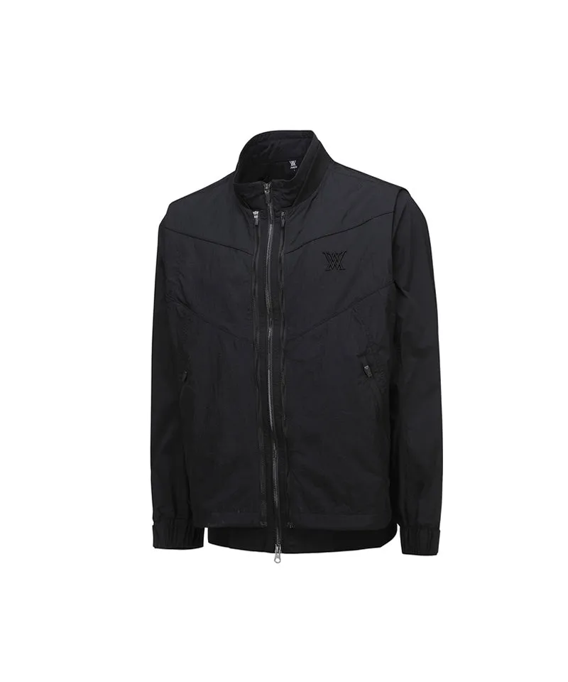 Men's Detachable MA-1 Jacket - Black