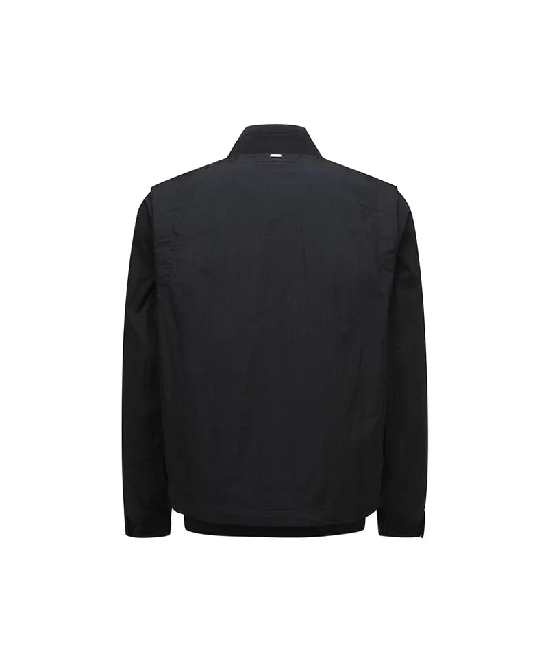 Men's Detachable MA-1 Jacket - Black