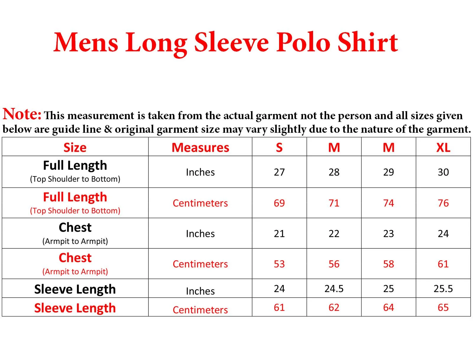 Mens Long Sleeve Polo Collar Shirt