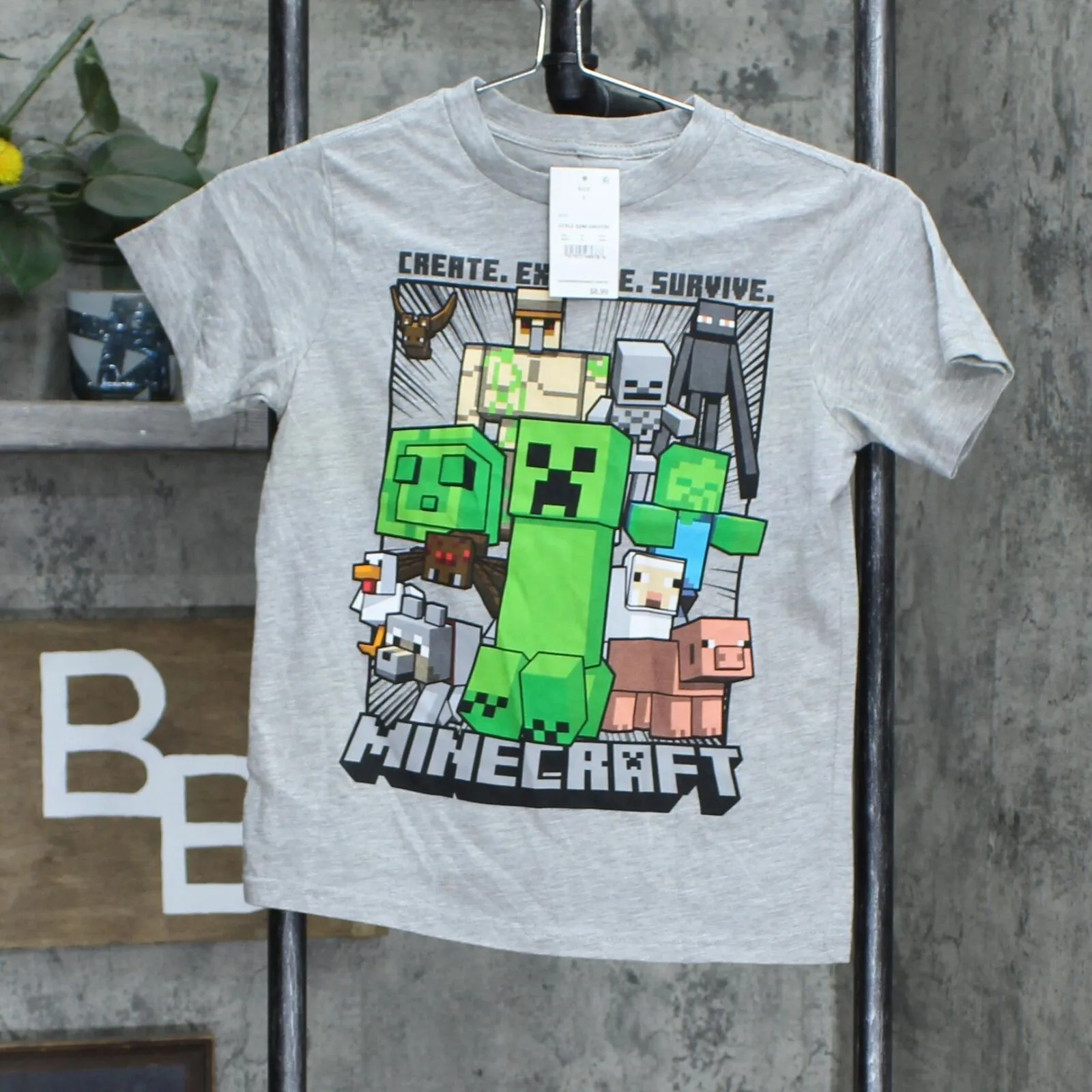 Minecraft Kids'  Short Sleeve Graphic T-Shirt