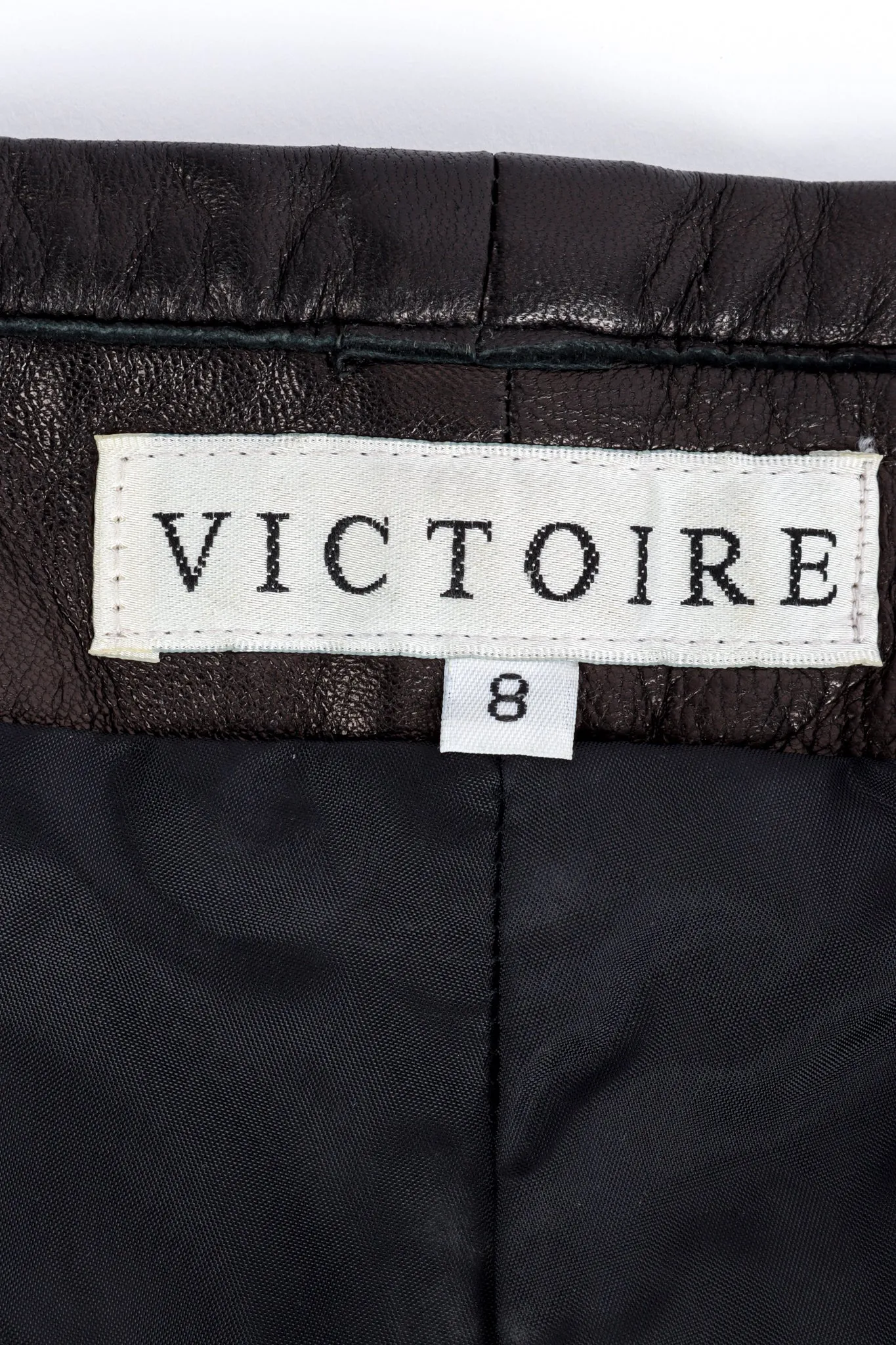 Mink Tail Leather Pant
