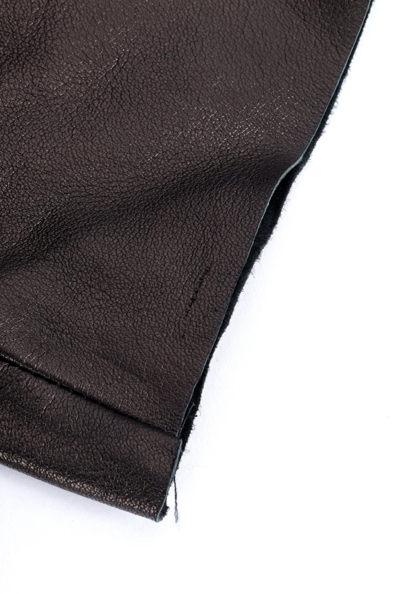 Mink Tail Leather Pant