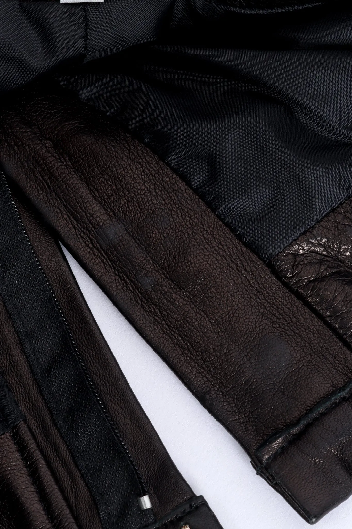 Mink Tail Leather Pant