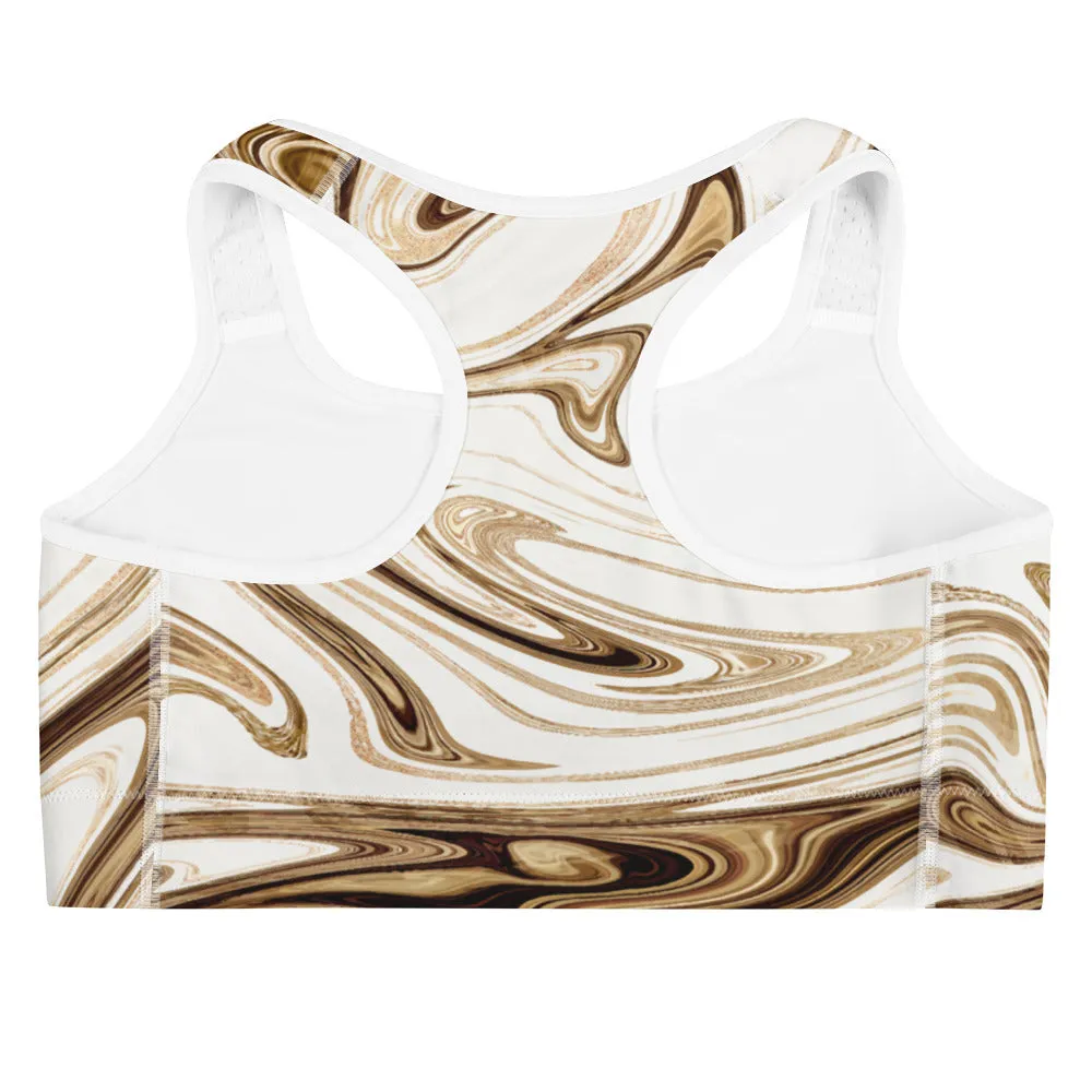 Nala MaruMaru Moisture Wicking Medium Support Racerback Sports Bra