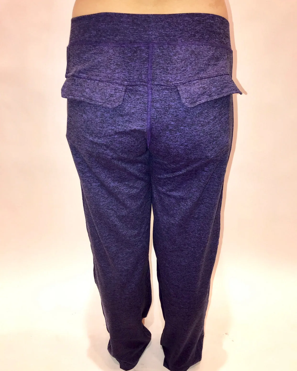 NINJA PANTS UNISEX PURPLE MICROFIBER