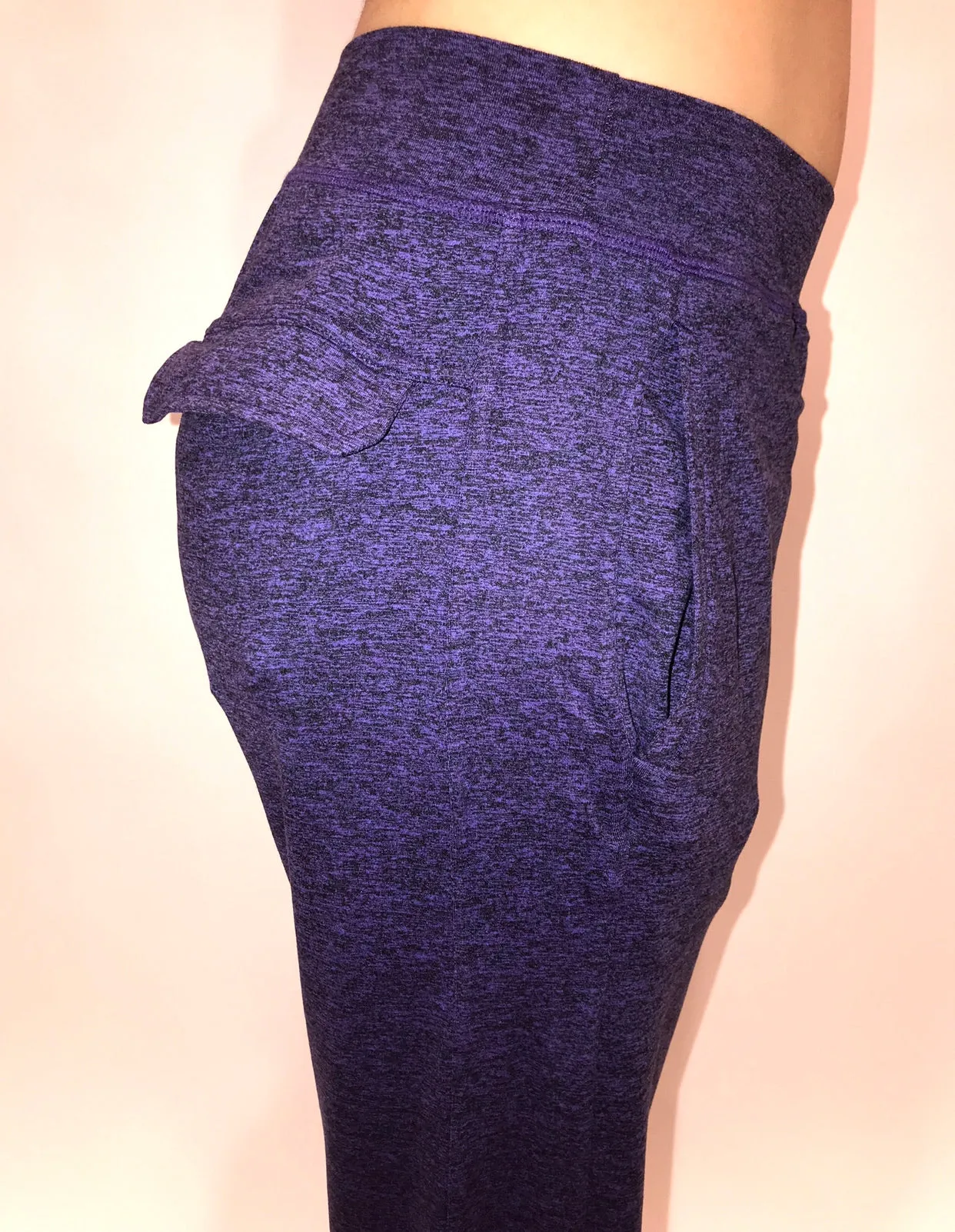 NINJA PANTS UNISEX PURPLE MICROFIBER