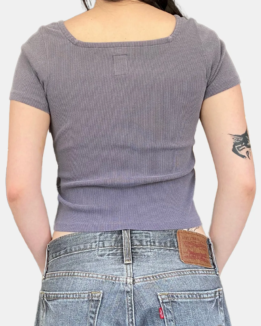 NOELLE TOP IN MAUVE