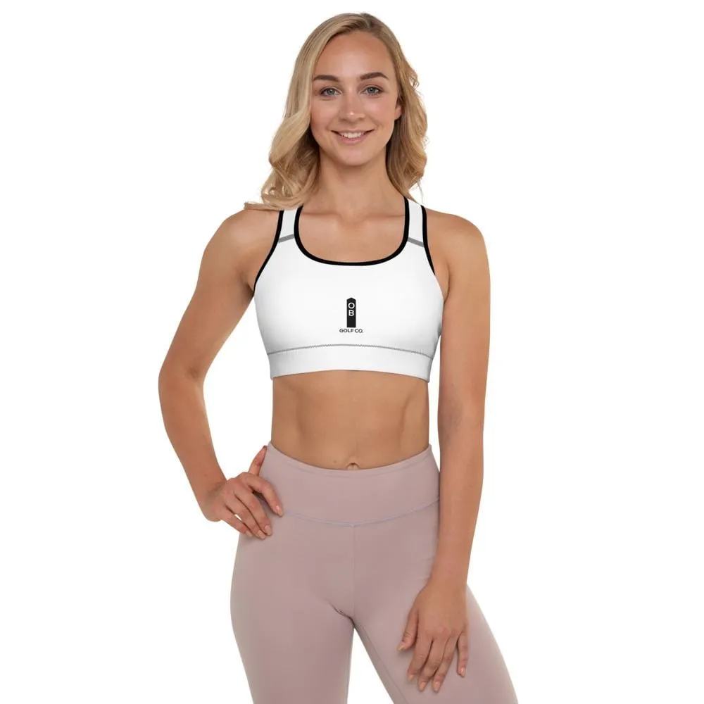 OB Golf Stake Women's Padded Sports Bra