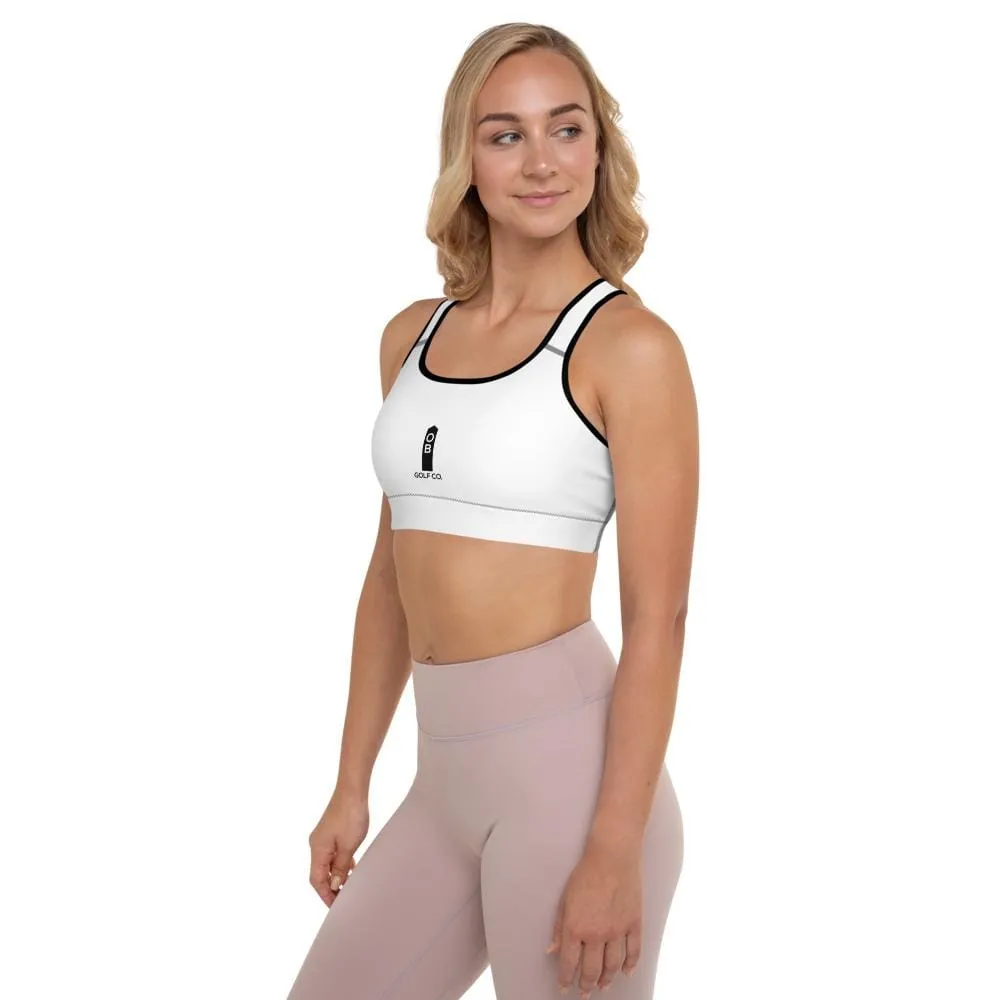 OB Golf Stake Women's Padded Sports Bra