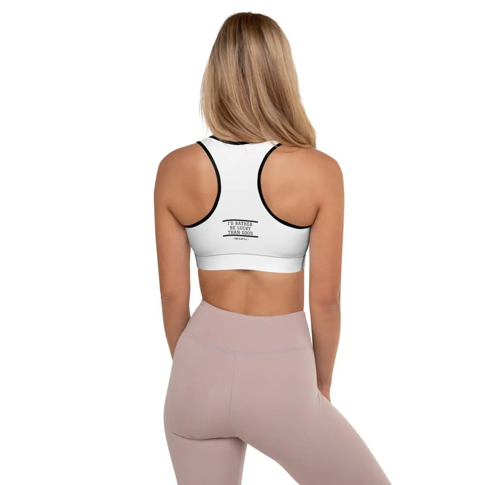 OB Golf Stake Women's Padded Sports Bra