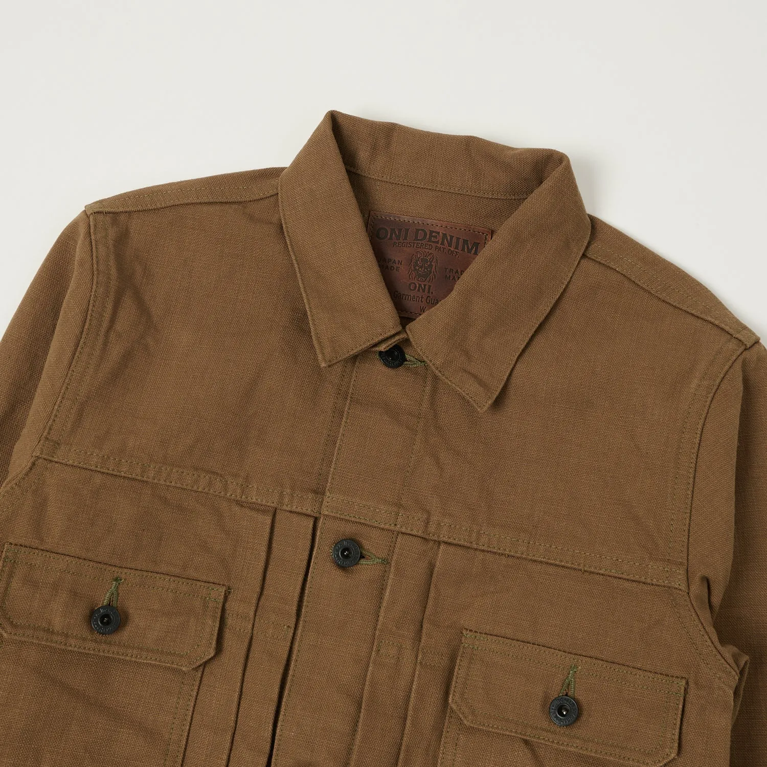 ONI 02516P-HOX Type II Canvas Jacket - Khaki