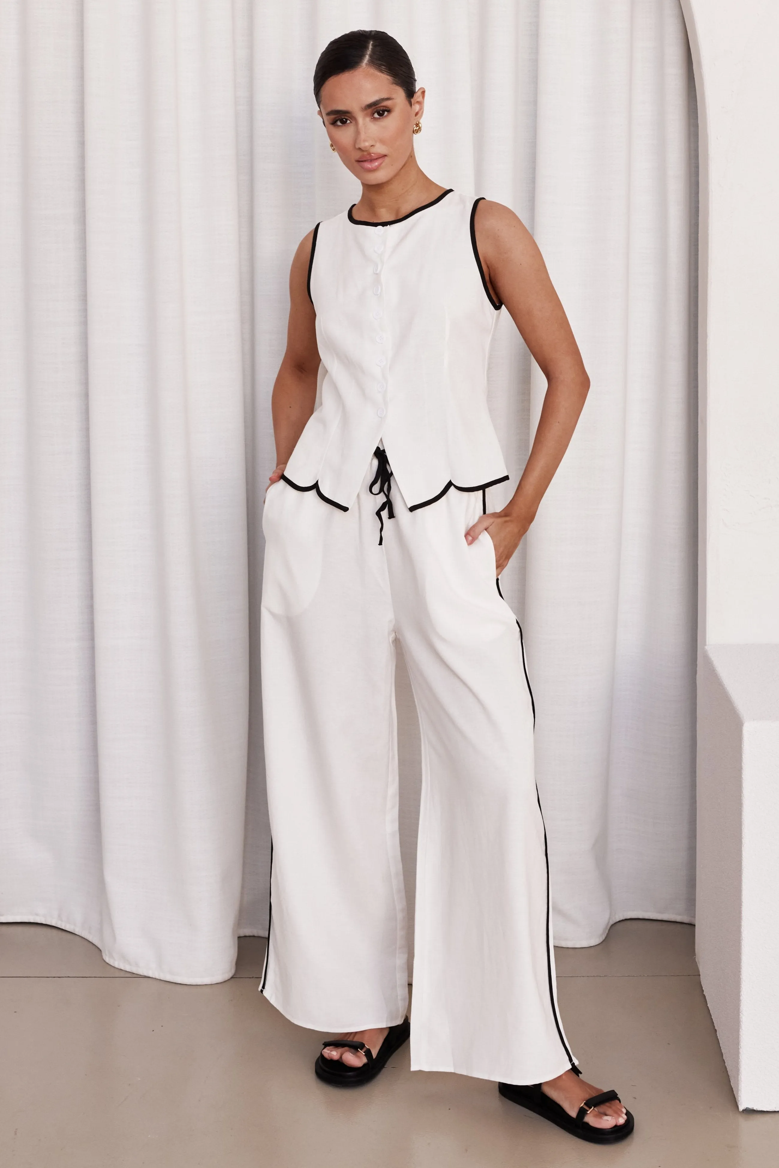 Opal Vest (White)
