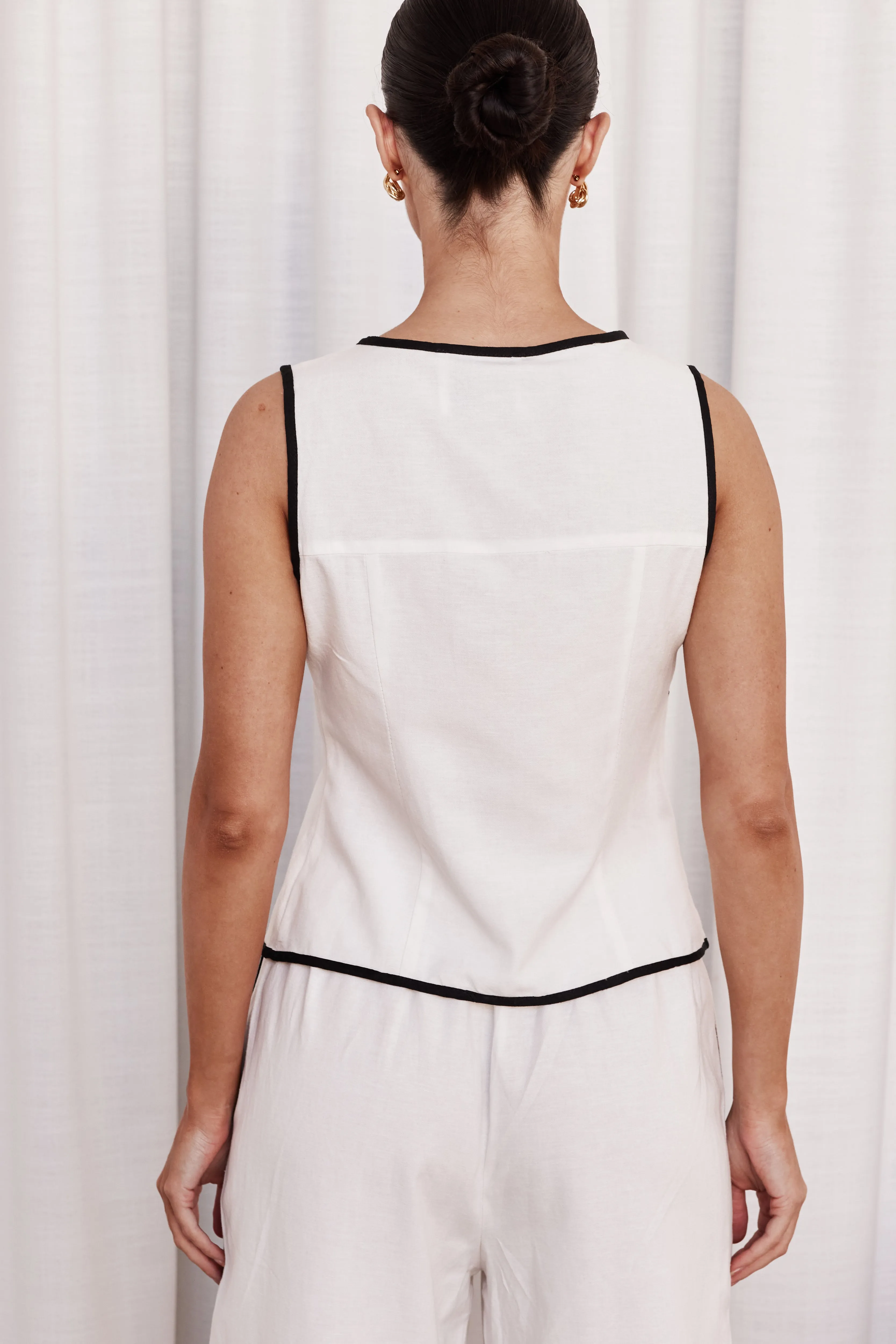 Opal Vest (White)