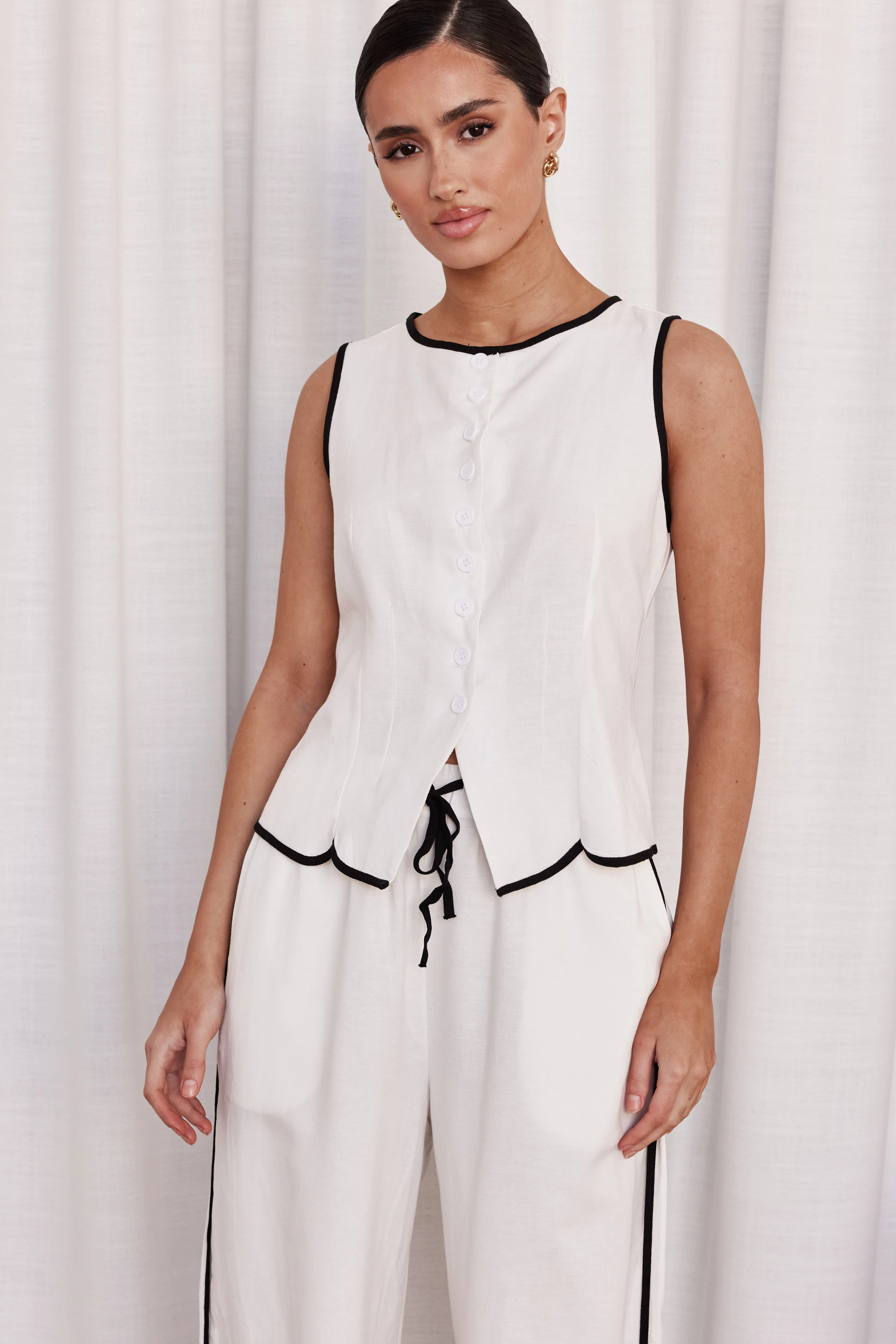 Opal Vest (White)