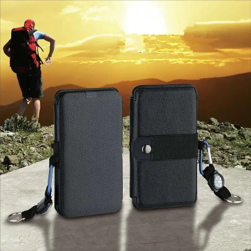 Outdoor Portable Solar Charging Panel Foldable 5V 1A USB Output Device Camping