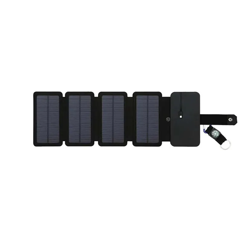 Outdoor Portable Solar Charging Panel Foldable 5V 1A USB Output Device Camping