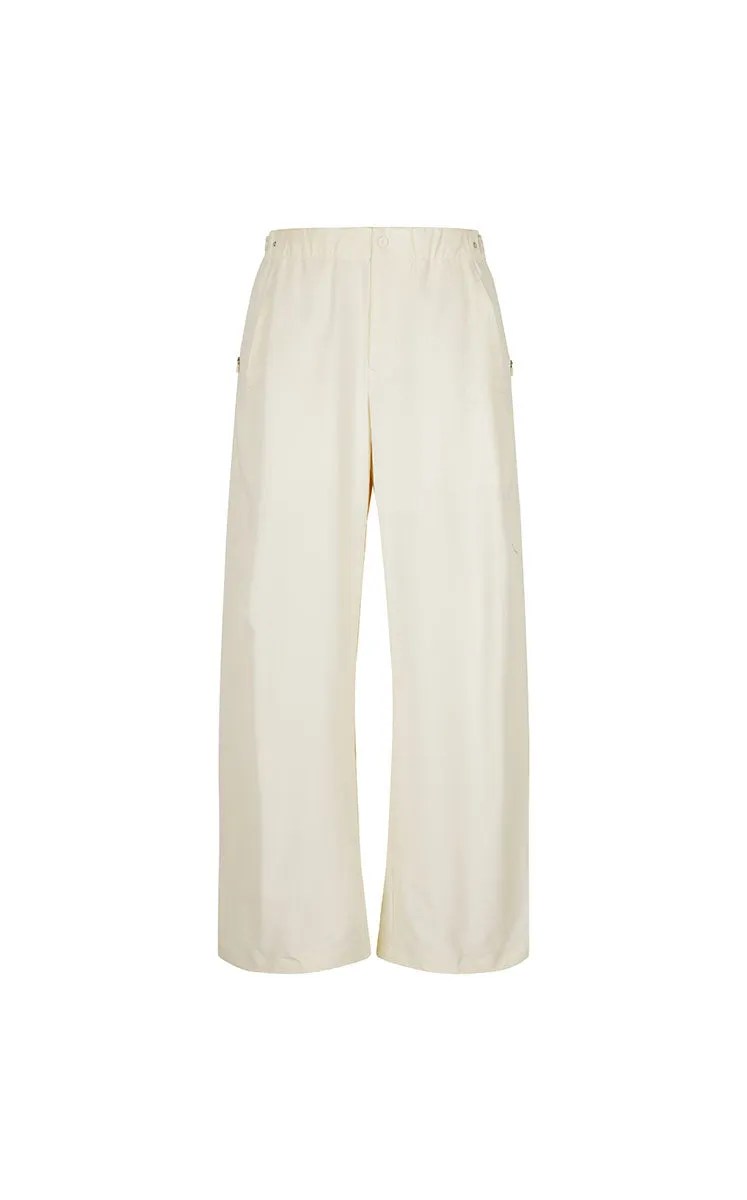 Pants / JNBY Wide-Leg Drawstring Sports Trousers