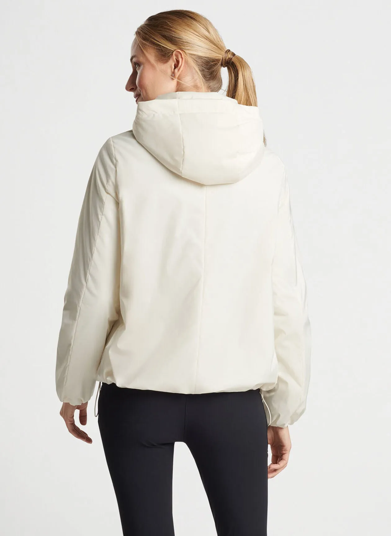 Peter Millar Womens Robinson Insulated Jacket - IVORY