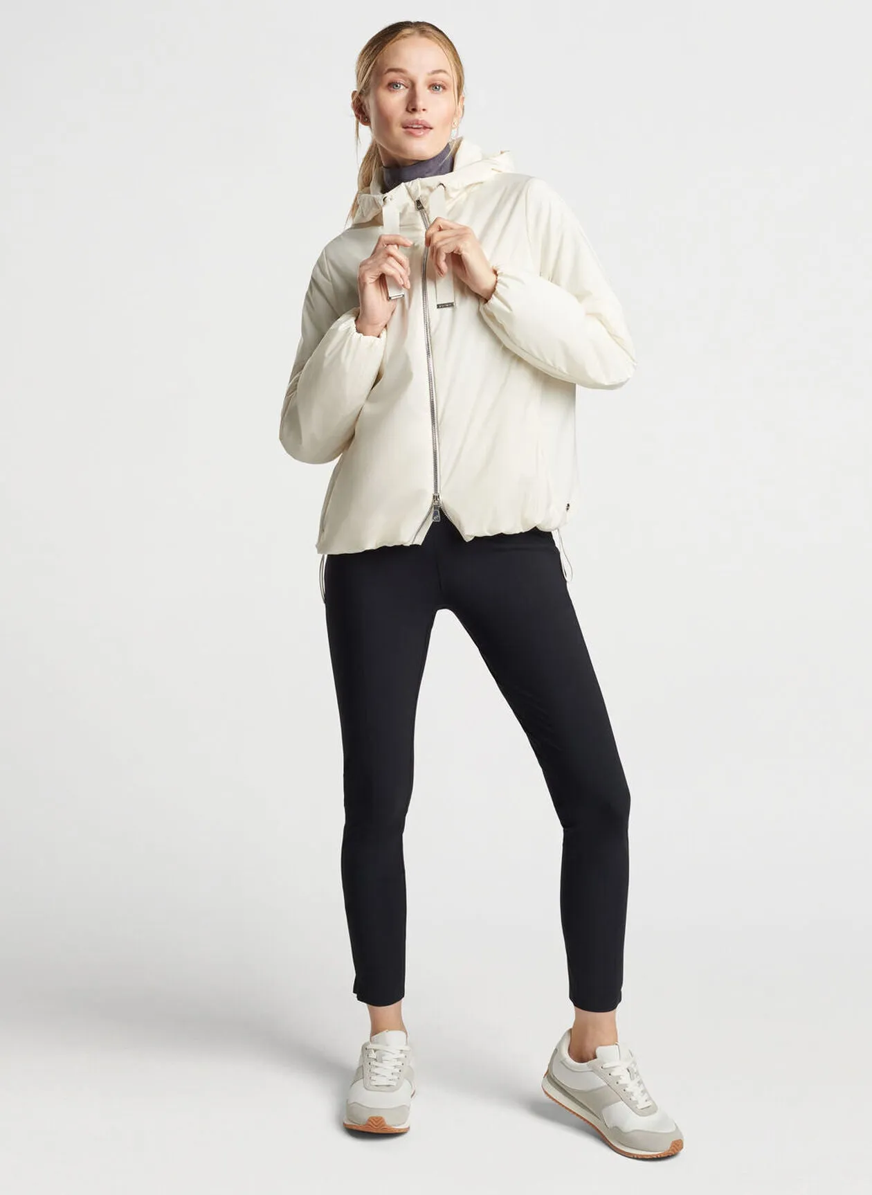 Peter Millar Womens Robinson Insulated Jacket - IVORY