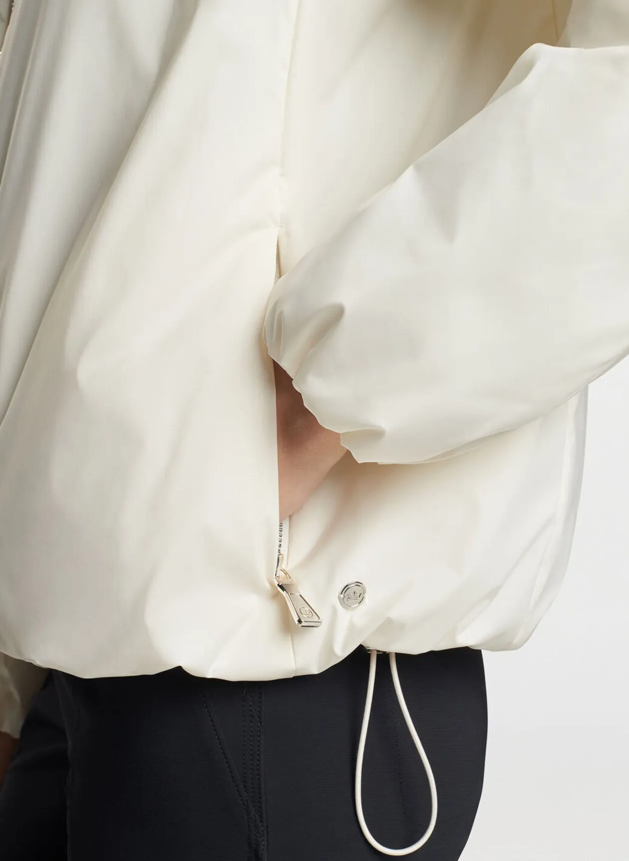 Peter Millar Womens Robinson Insulated Jacket - IVORY
