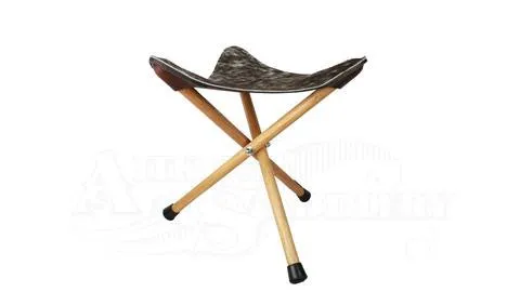 Porter Tripod Portable Folding Stool Brown