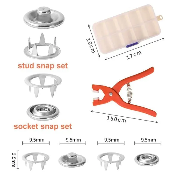 Presso Snap Button Tool Kit