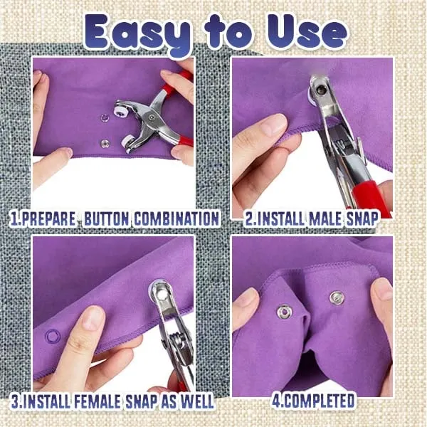 Presso Snap Button Tool Kit
