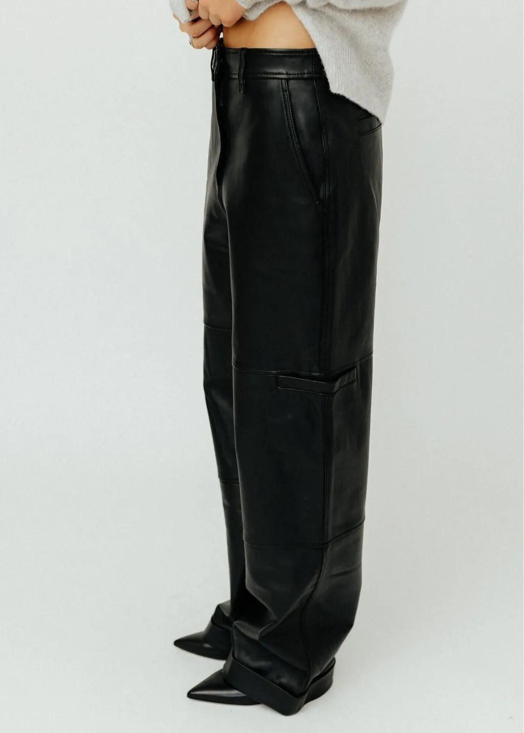 Proenza Schouler Mason Pant in Leather