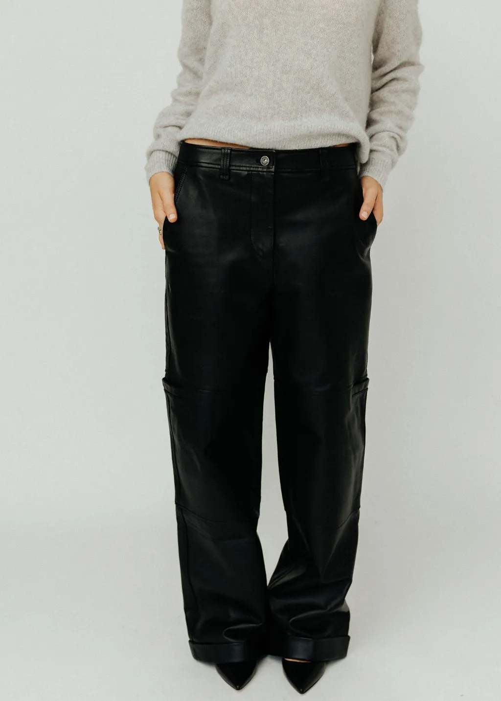 Proenza Schouler Mason Pant in Leather