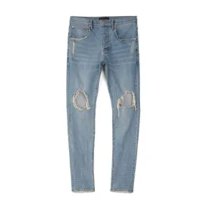 Purple Brand P002 Dropped Fit Jeans 'Light Indigo Blowout'