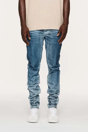 Purple Brand Stained Cobalt Jeans (LT INDIGO)