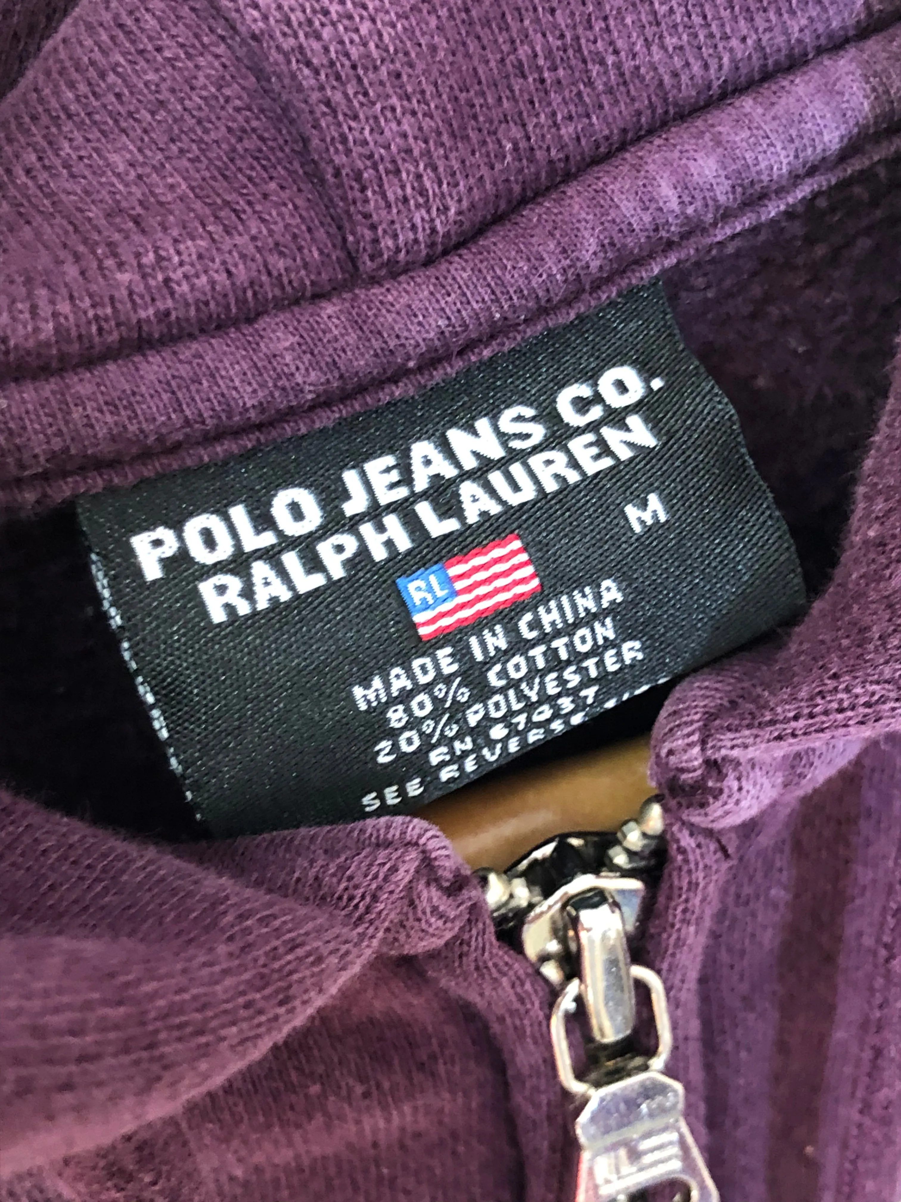Purple Polo Jeans Hoodie (S)