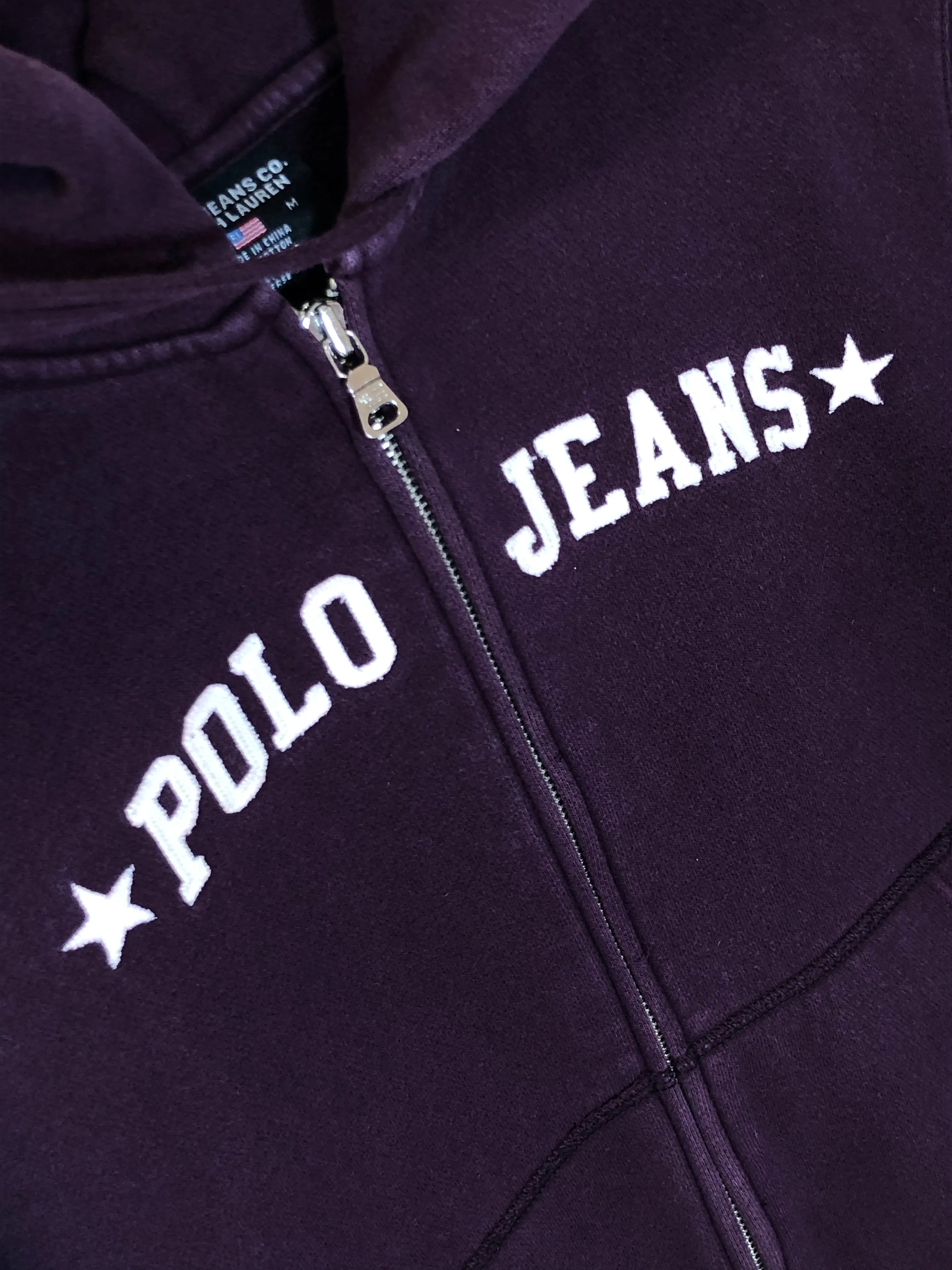Purple Polo Jeans Hoodie (S)