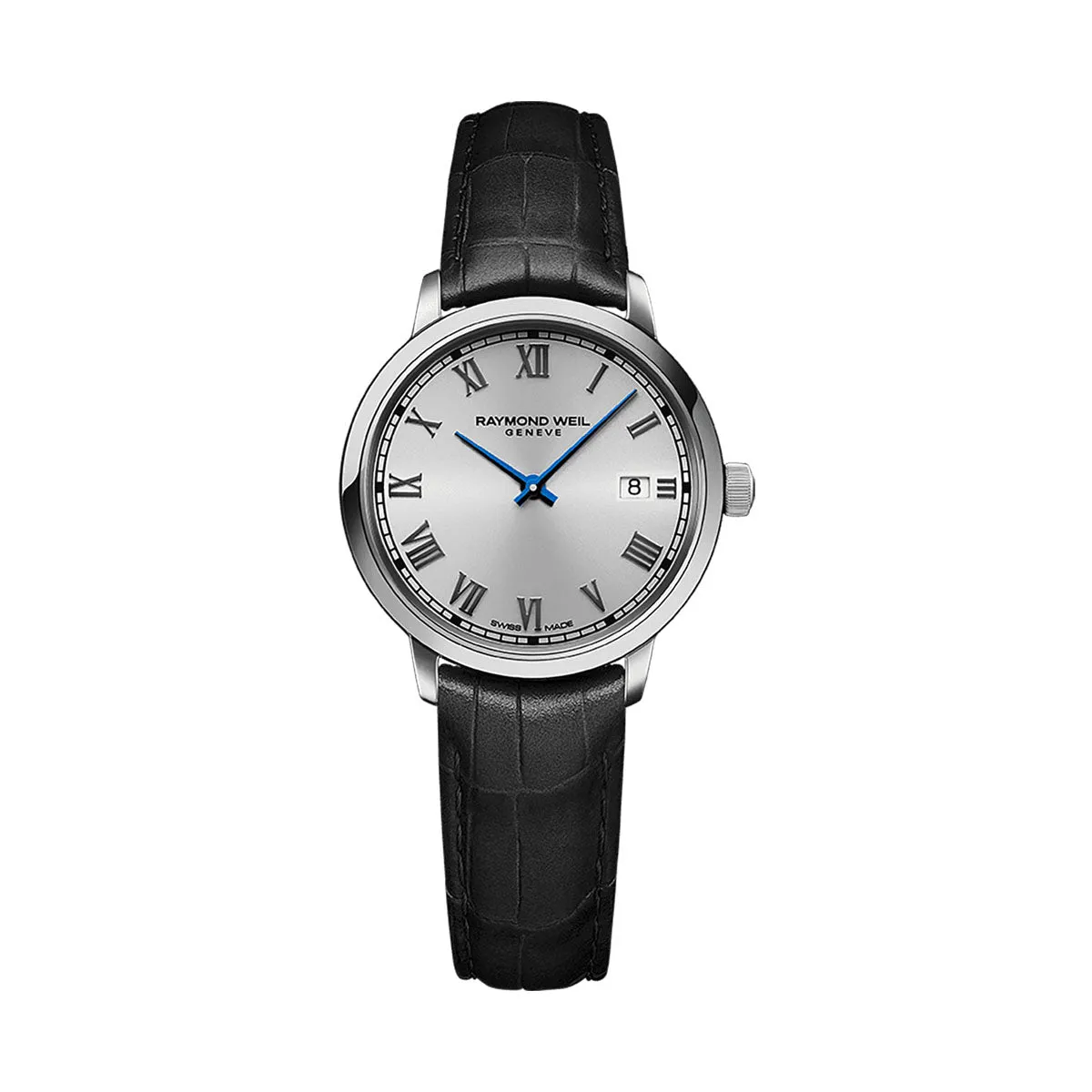 Raymond Weil Toccata Women's Black Leather Quartz Watch 29mm
