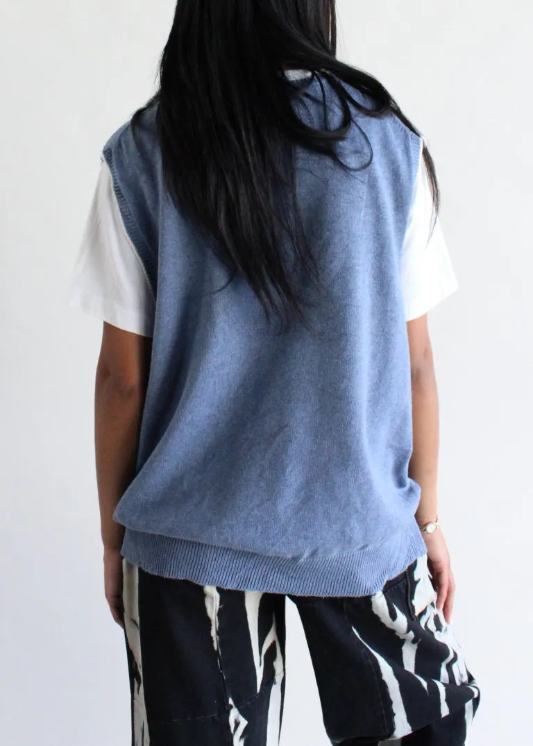 RCYCLD Oversized Sweater Vest