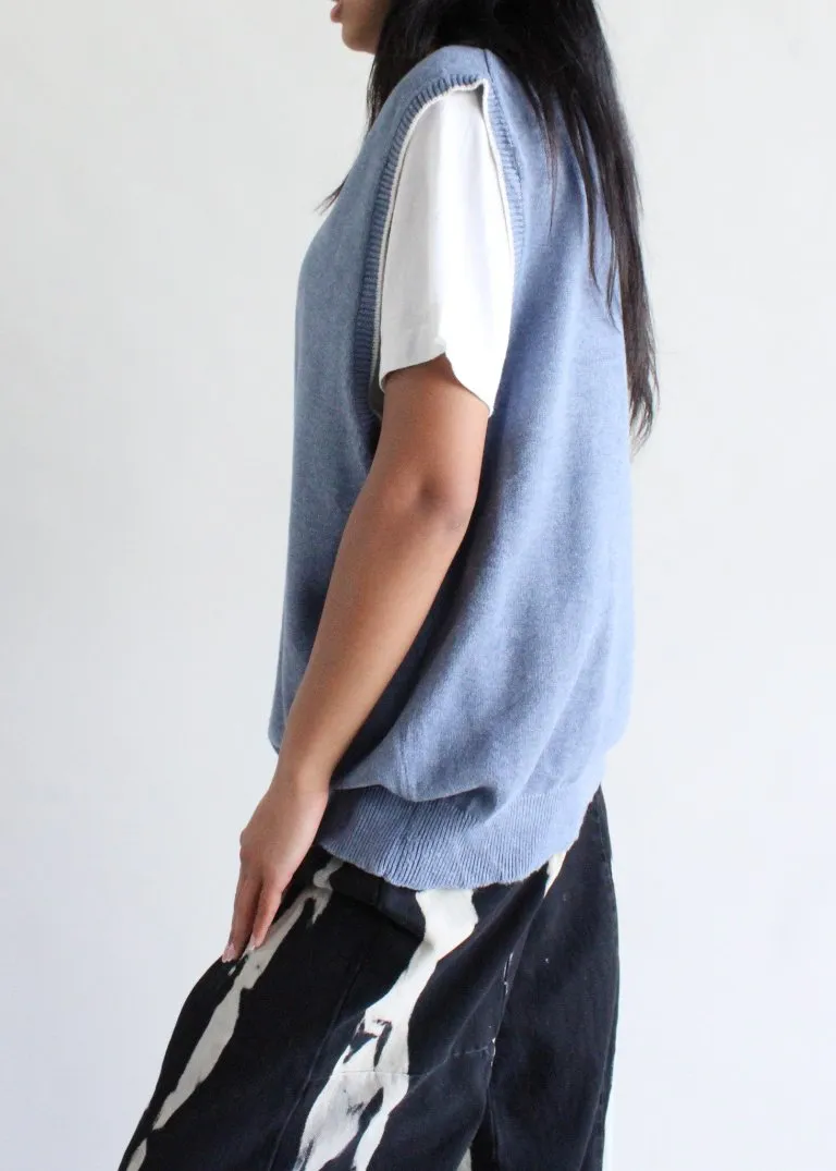 RCYCLD Oversized Sweater Vest