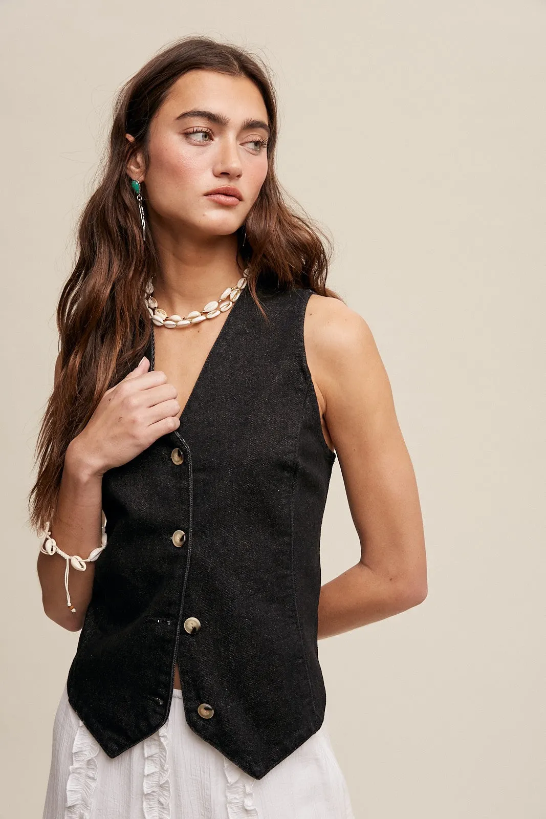 REMI DENIM VEST