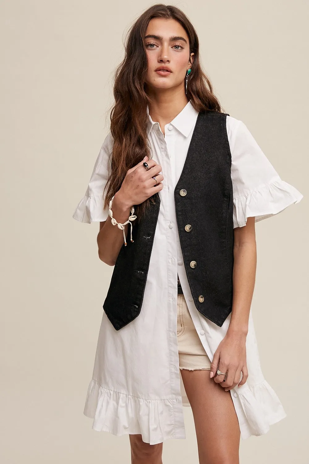 REMI DENIM VEST