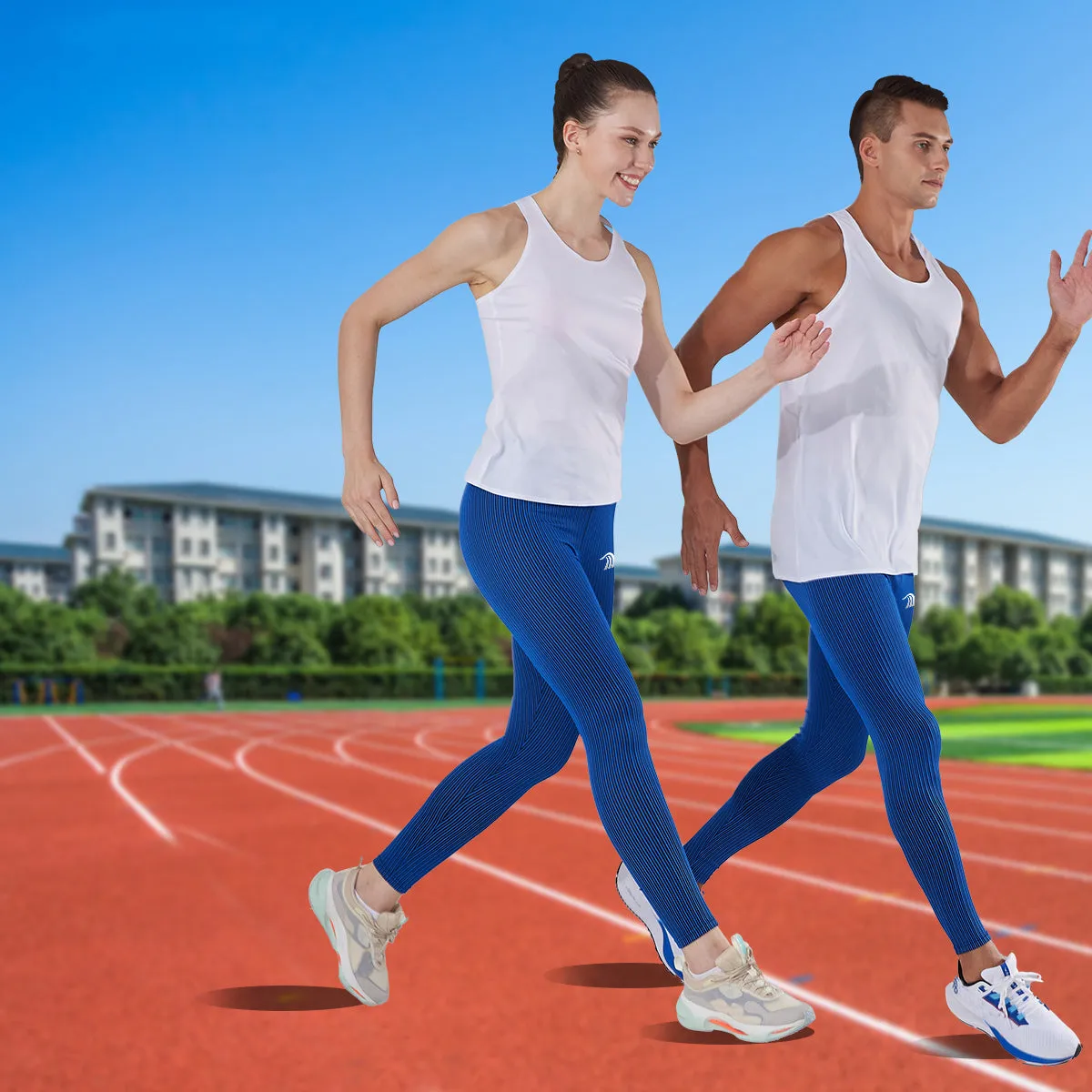 Ribbed Compression Sports Pants