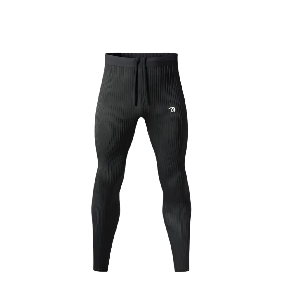 Ribbed Compression Sports Pants