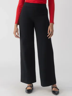 Runway Wide Leg Ponte Trouser
