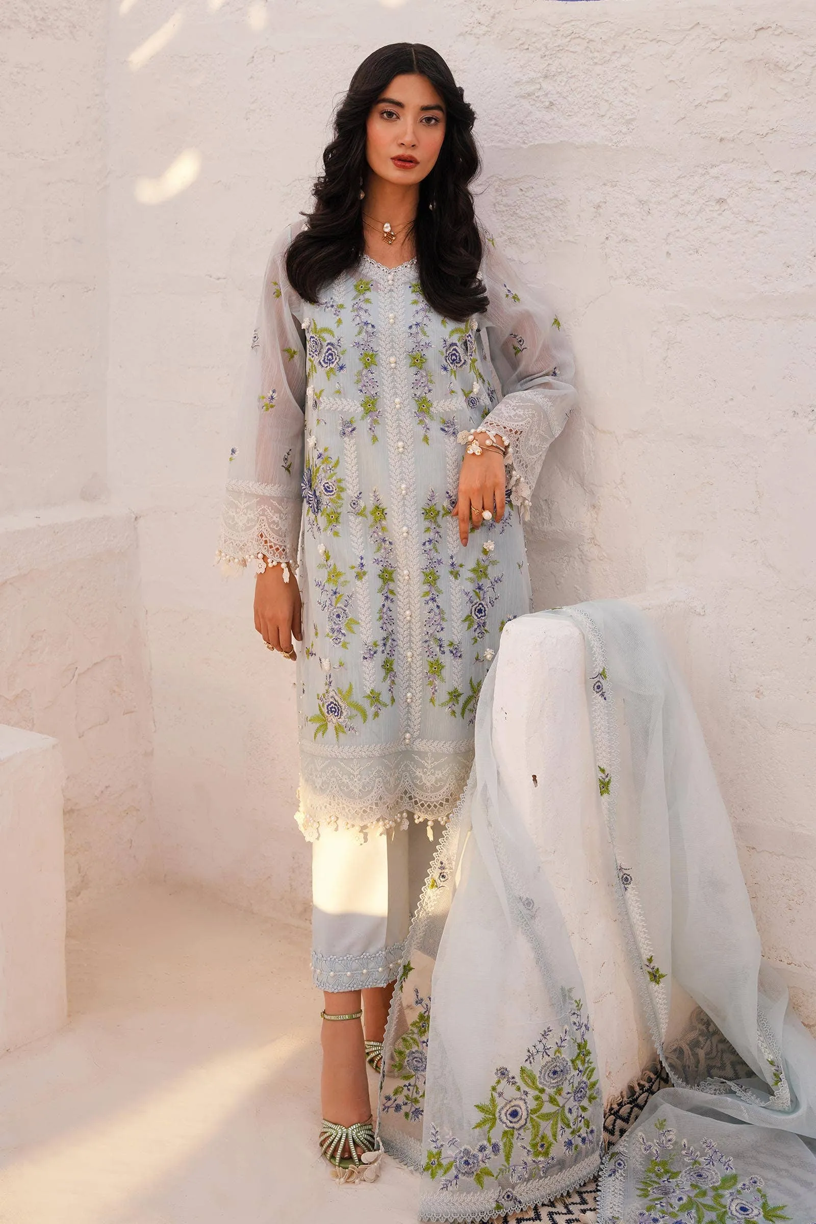 SANA SAFINAZ | Muzlin Spring'24 vol-1  | M241-001B-3CX