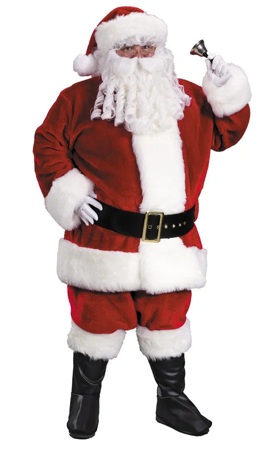 Santa Suit Prem Pl Red Lrg  Costume