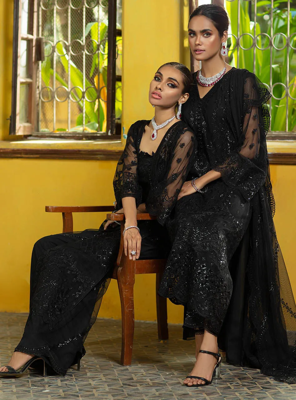 SHABNAM | Zainab Chottani Wedding Festive Collection 2021 | Unstitched Embroidered Net Suits