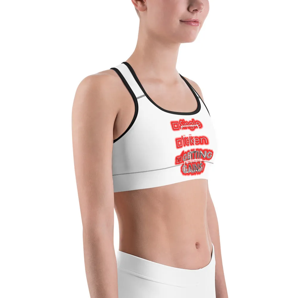 Single, Taken, Getting Gains | Sport's Bra
