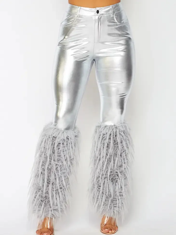 So Icy Fur Pants