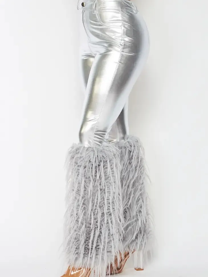 So Icy Fur Pants